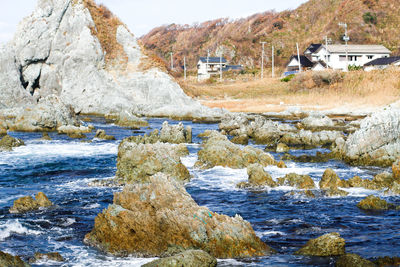 View of mountain range