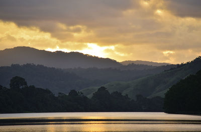 Daintree river at dusk