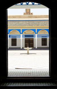 Statue of historic building