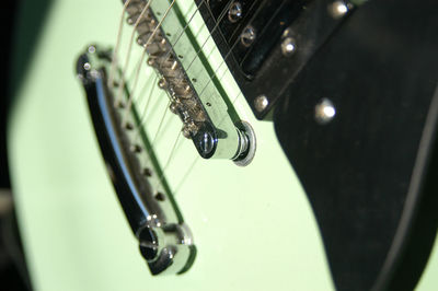 Close-up of guitar