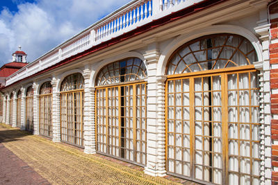 Low angle view of old building