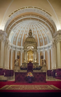 Interior of historic building