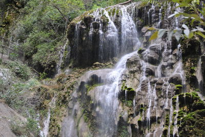 Waterfall in forest