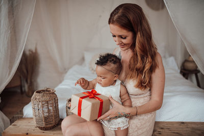 Mother and daughter