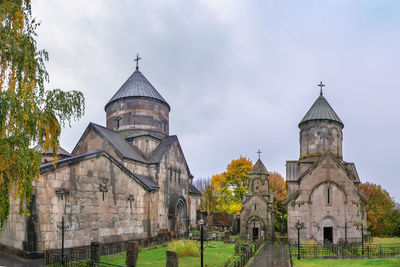 Kecharis monastery is a medieval armenian monastic complex in tsakhkadzor in armenia