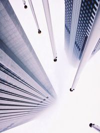 Low angle view of skyscraper