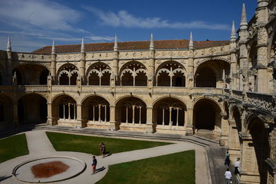 View of historic building against sky