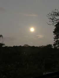 Scenic view of sunset