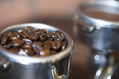 Detail shot of coffee beans