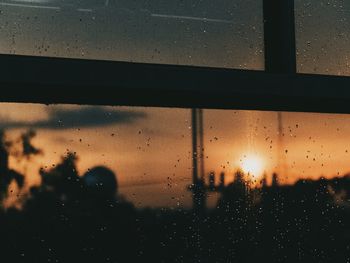 View of sky at sunset