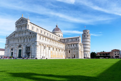 View of historical building