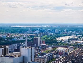 Aerial view of cityscape