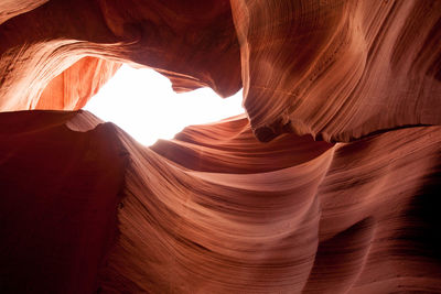 Scenic view of rock formations