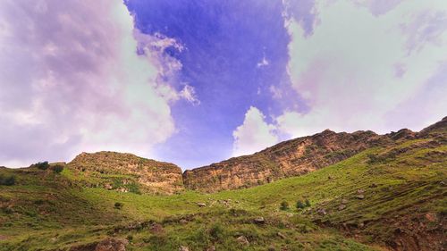 Panoramic view of landscape against sky