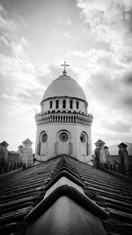 Low angle view of a church