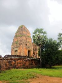 Low angle view of a temple