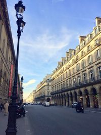 Street amidst buildings in city