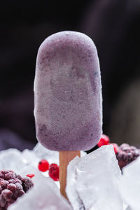 Close-up of ice cream