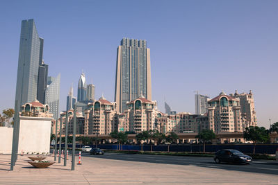 Skyscrapers in city