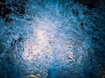 Full frame shot of wet ice