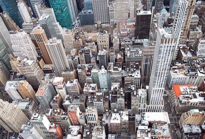 Aerial view of a city