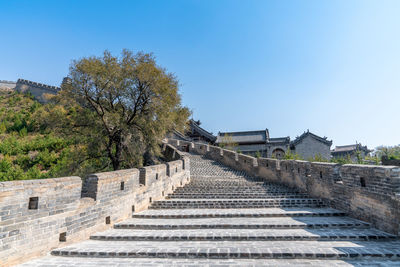 Yanmen pass great wall, shanxi, china