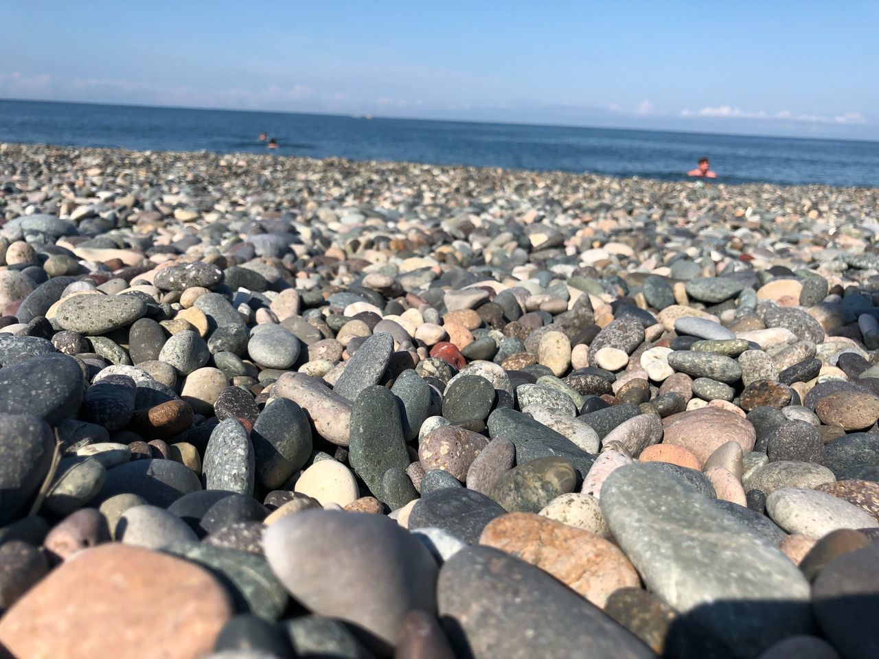 ROCKS ON BEACH