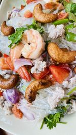 Close-up of food in plate