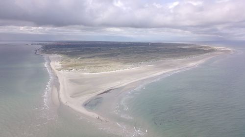 Panoramic view of sea against sky