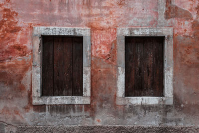 Exterior of old building