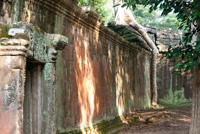 View of old ruin