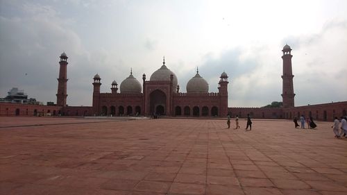 View of historic building against sky