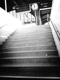 Low angle view of stairs