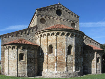 Low angle view of old church