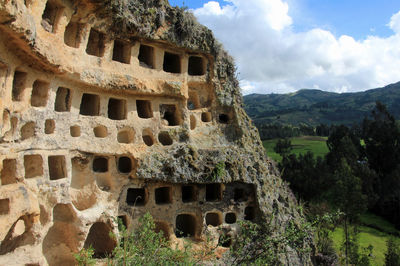 Old ruins against sky