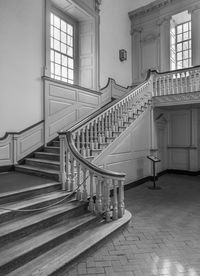 Staircase in corridor