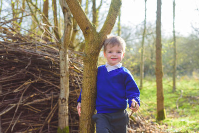 Portrait of boy