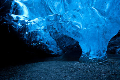 Ice formation at jokulsarlon