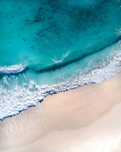 Scenic view of sea waves