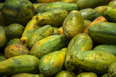 Full frame shot of fruits for sale at market stall