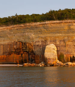 Pictured rocks national lakeshore from the water