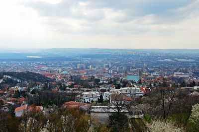 Aerial view of cityscape