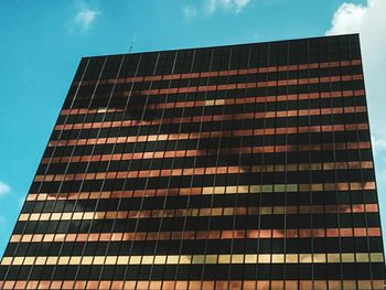 Low angle view of building against sky