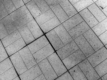 Full frame shot of tiled floor