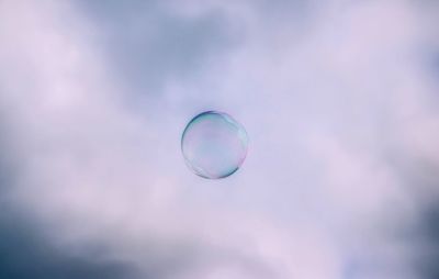 View od bubble against sky