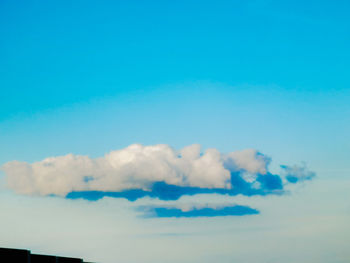 Low angle view of clouds in sky