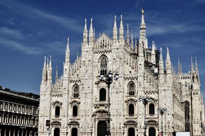 Low angle view of cathedral against sky