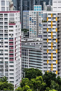 Buildings in city