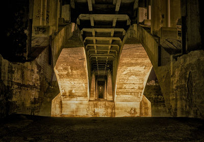 Interior of old building