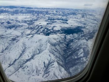 Aerial view of landscape